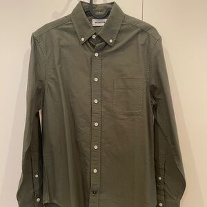 Taylor Stitch The Jack Shirt in Army Everyday Oxford, XS/36